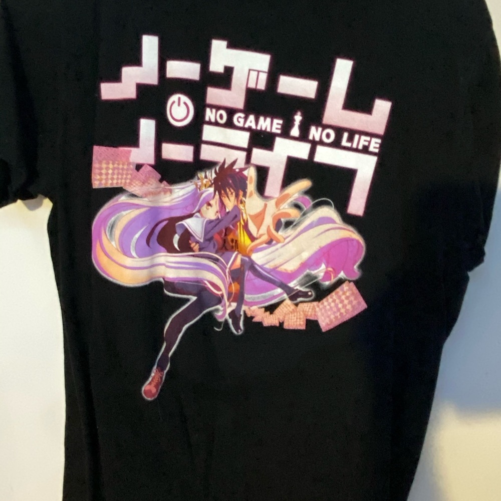 No game no life anime t shirt